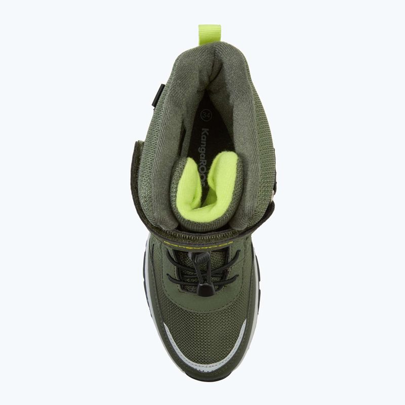 KangaROOS K-MJ Edison EV RTX SL olíva / limetta dino junior hócipő K-MJ Edison EV RTX SL olíva / limetta dino junior hócipő 5