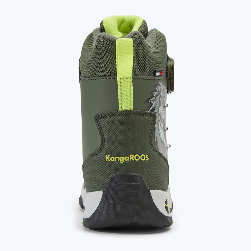 KangaROOS K-MJ Edison EV RTX SL olíva / limetta dino junior hócipő K-MJ Edison EV RTX SL olíva / limetta dino junior hócipő 6