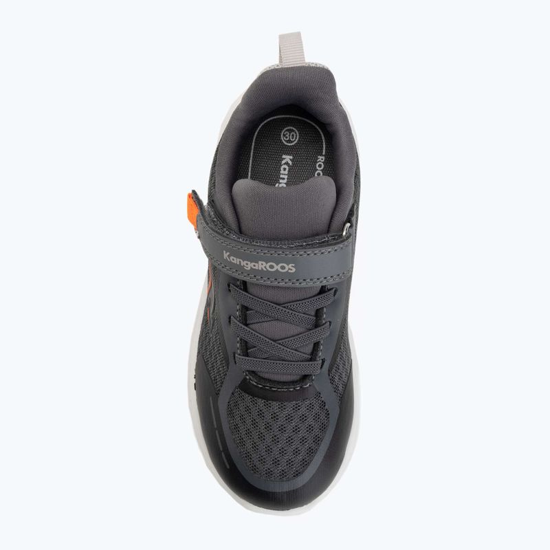 Gyerekcipők KangaROOS K-RDI Pebble EV steel grey/neon orange 5