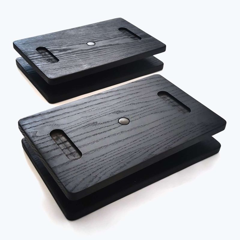 Kiegyensúlyozó platform a WaterRower FlowRow vízi evezősökhöz 2 db fekete. 2