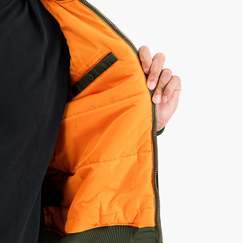 Alpha Industries MA-1 VF 59 Vintage Fit Bomber sötétzöld férfi kabát 5