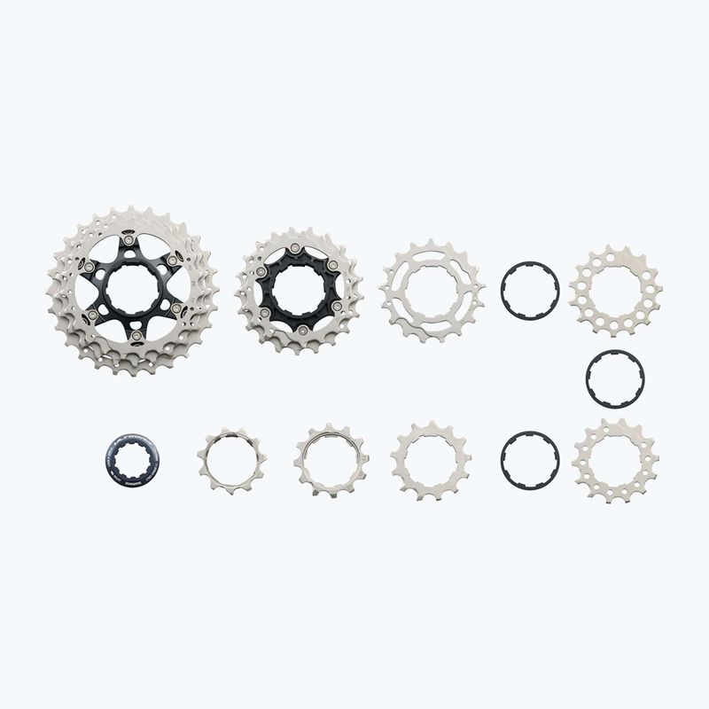 Shimano Ultegra CS-R8000 11 soros kerékpár kazetta 11-28 ezüst ICSR800011128 3