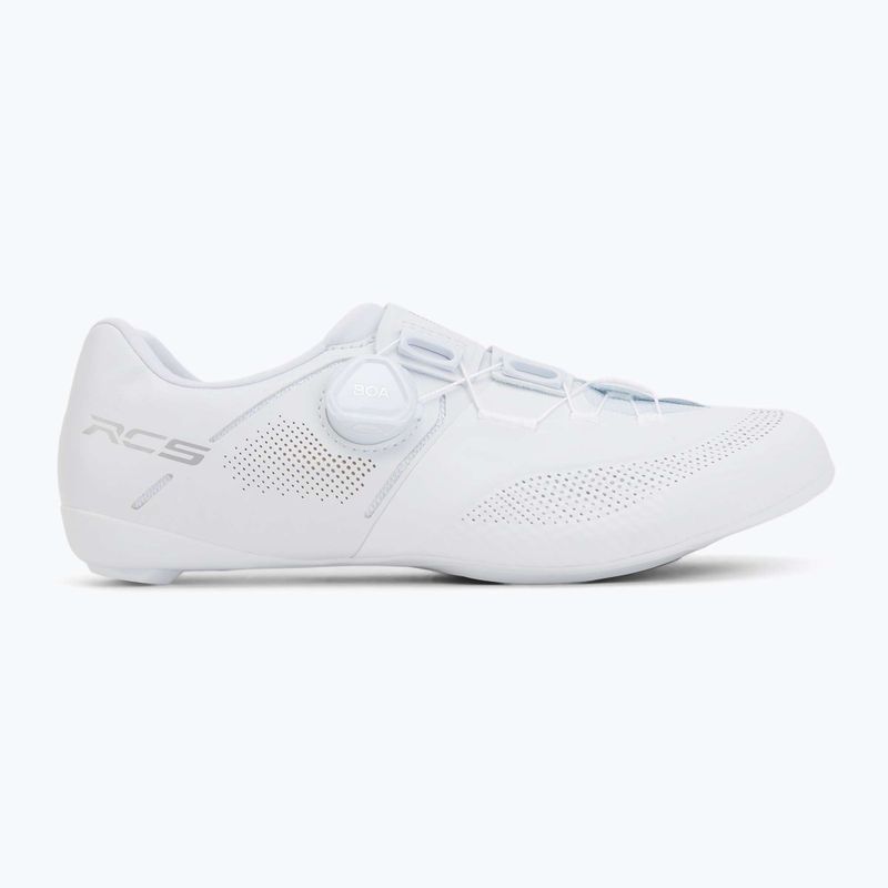 Női országúti kerékpáros cipő Shimano SH-RC503W white 2