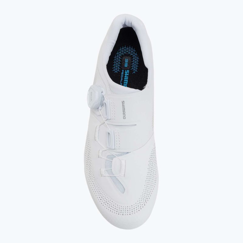 Női országúti kerékpáros cipő Shimano SH-RC503W white 5
