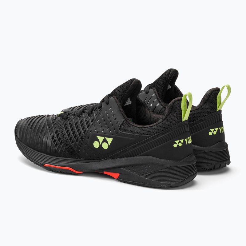 YONEX férfi tenisz cipő Sonicage 3 fekete STMSON32 3