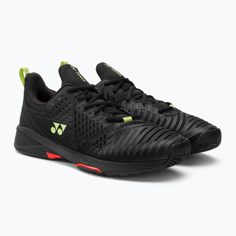 YONEX férfi tenisz cipő Sonicage 3 fekete STMSON32 4