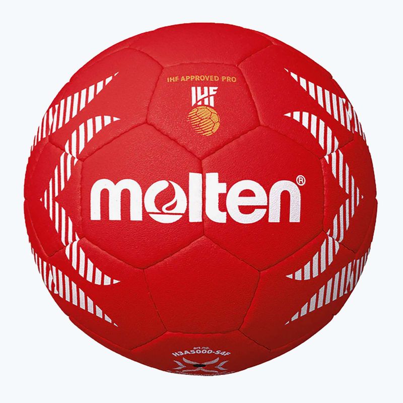 Molten kézilabda H2A5000-S4F IHF OFFICIAL BALL PARIS 2024 piros méret 2 2
