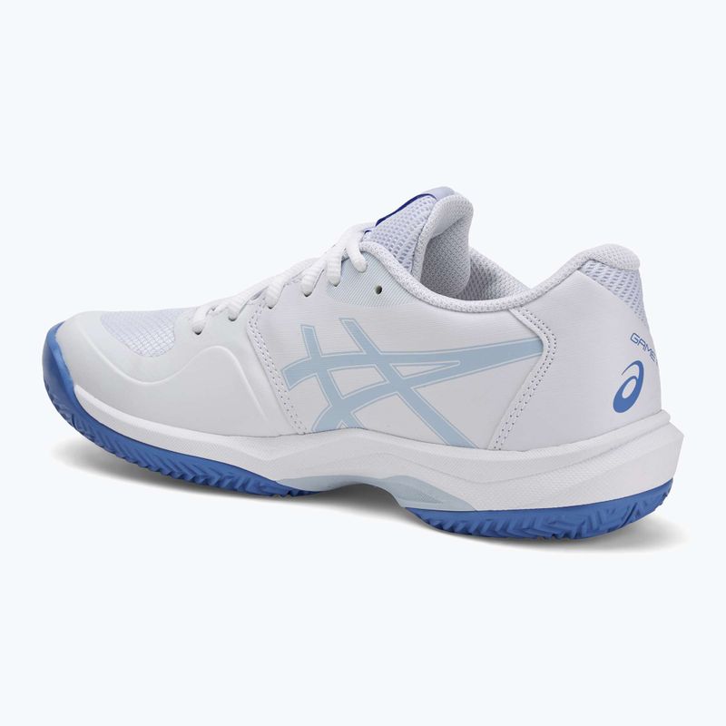 Női teniszcipő ASICS Game FF Clay W fehér/kék tengerpart 3