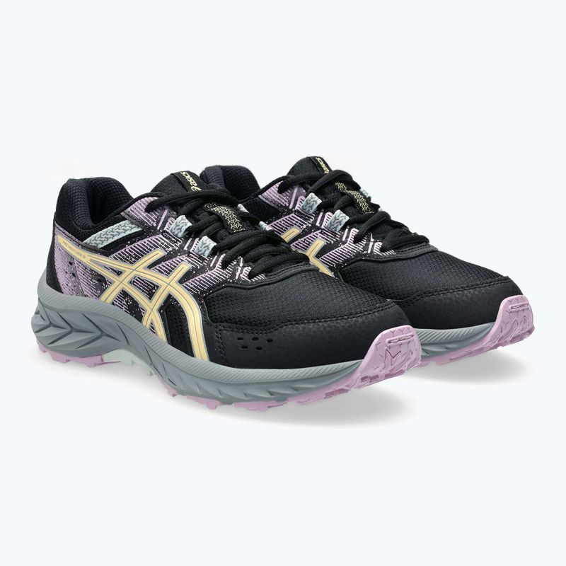 Gyerek futócipő ASICS Gel-Venture 9 GS black/light orange 10
