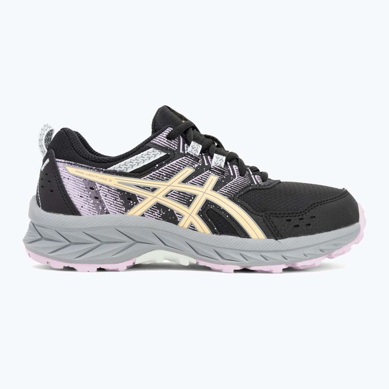 Gyerek futócipő ASICS Gel-Venture 9 GS black/light orange 2