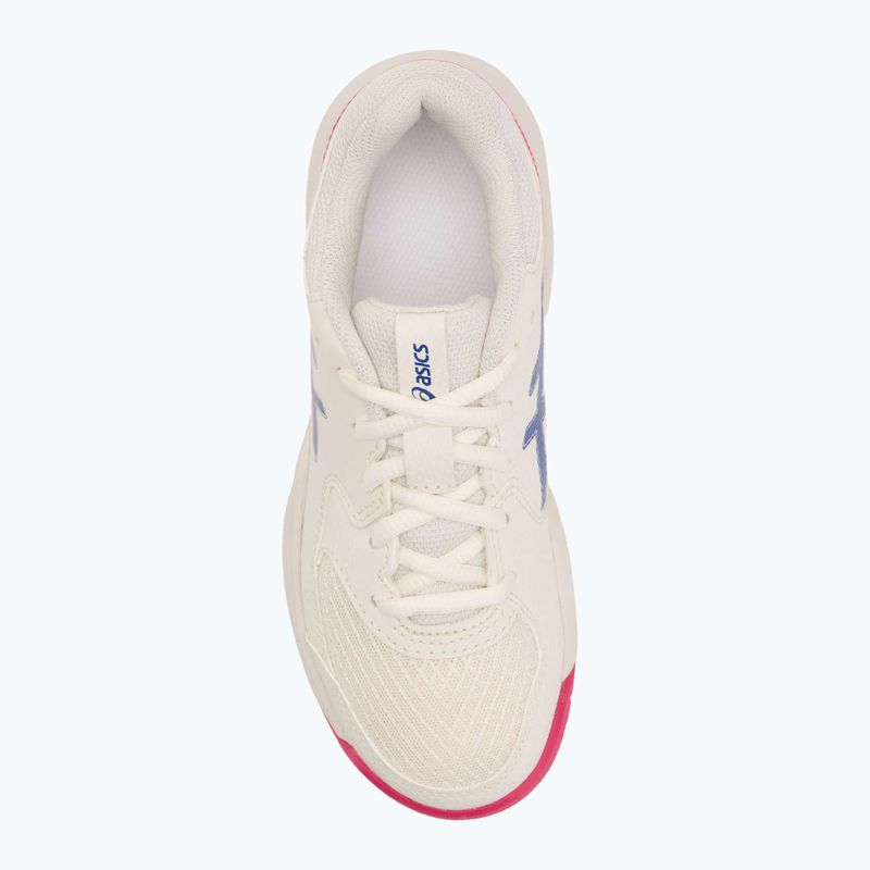 Asics Gel-Dedicate 8 GS Jr krém/sötét kobalt gyermek teniszcipő 5