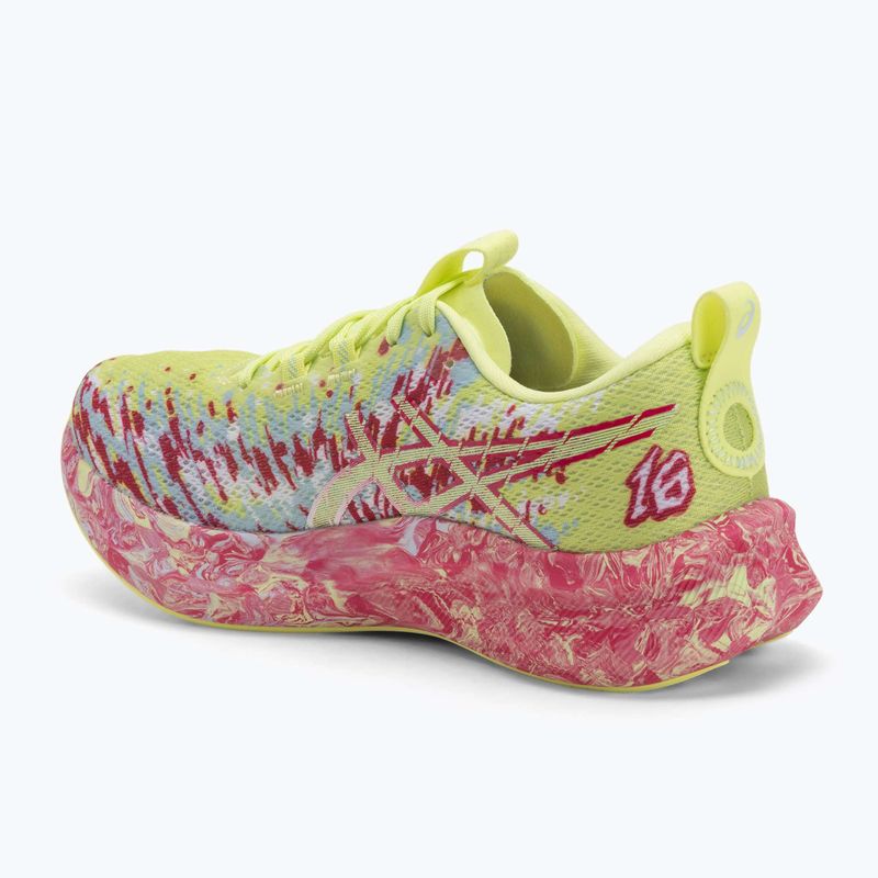 ASICS női futócipő Noosa Tri 16 huddle lucid sárga/bright rose 3