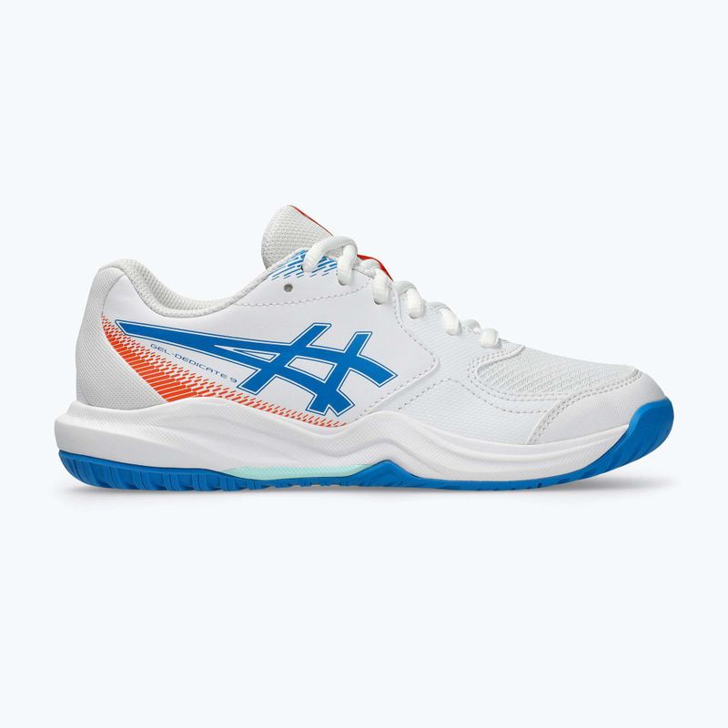 Gyerek teniszcipő ASICS Gel-Dedicate 9 GS white/directoire blue 2