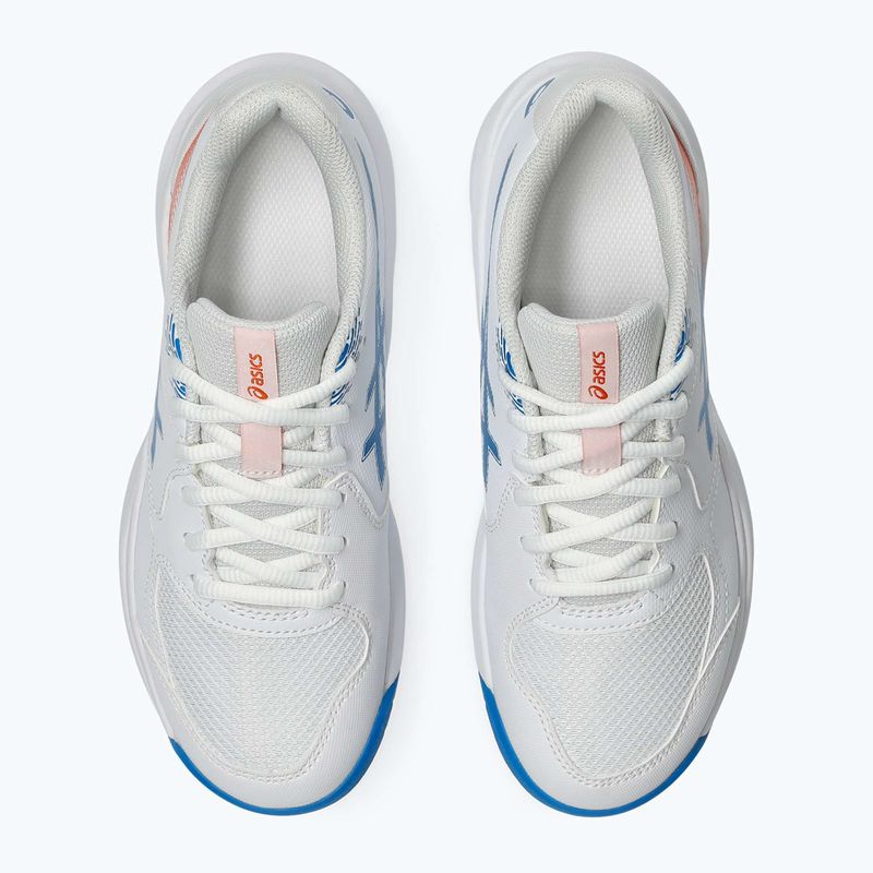 Gyerek teniszcipő ASICS Gel-Dedicate 9 GS white/directoire blue 5
