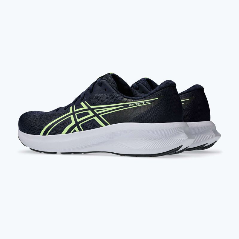 Férfi futócipők ASICS Patriot 14 midnight/illuminate yellow 10