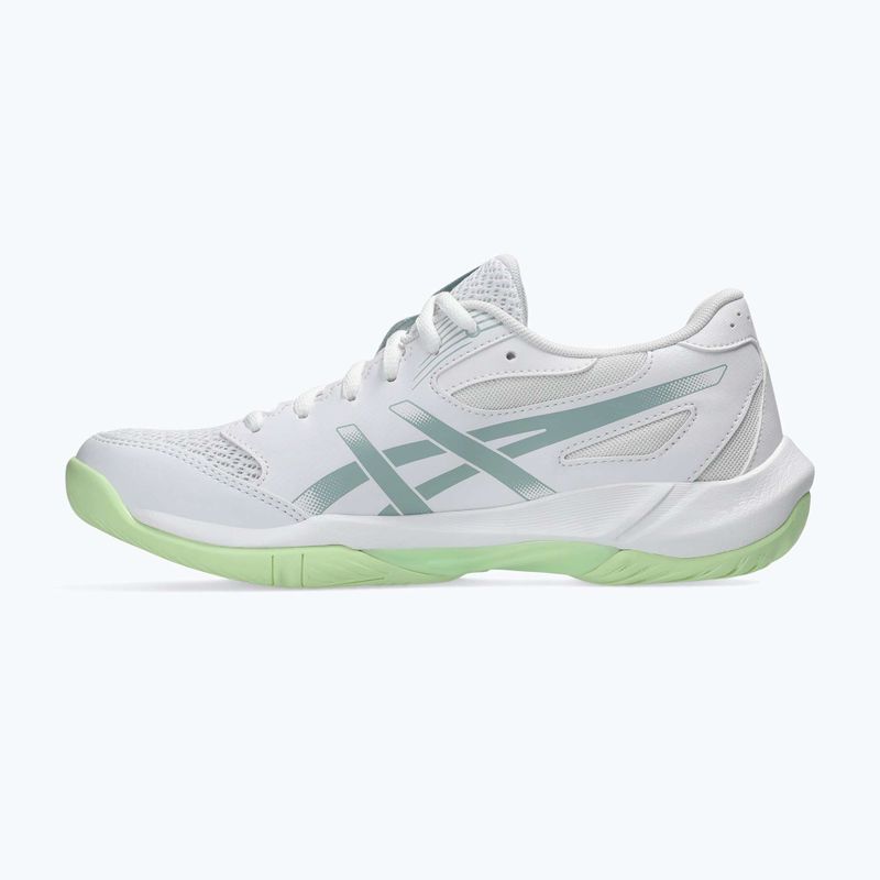 Női röplabda cipő ASICS Gel-Rocket 12 white/ocean haze 10