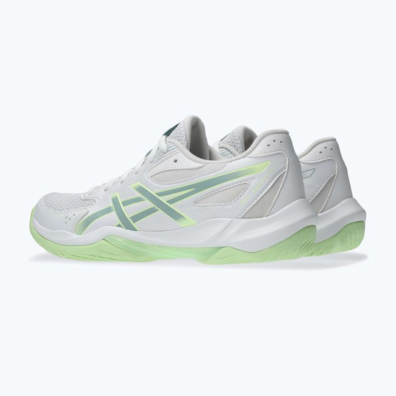 Női röplabda cipő ASICS Gel-Rocket 12 white/ocean haze 11