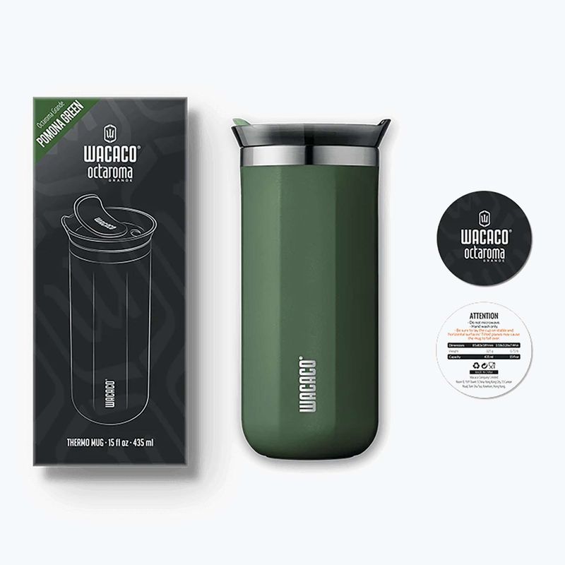 WACACO Octaroma Grande termál bögre 435 ml pomona zöld 2