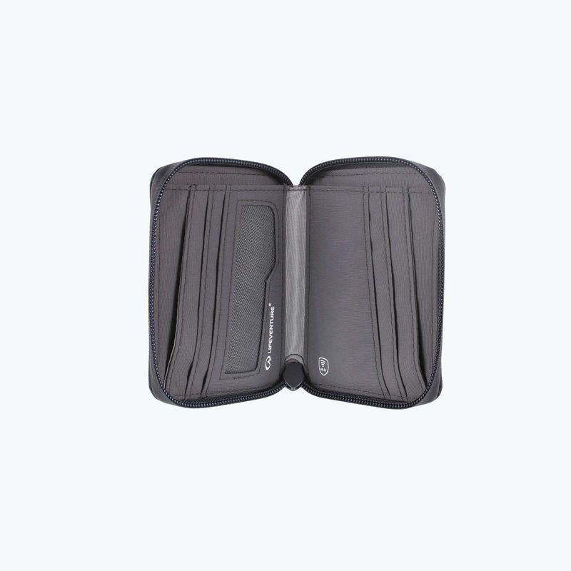 Lifeventure RFID kétrétegű pénztárca szürke LM68721 7