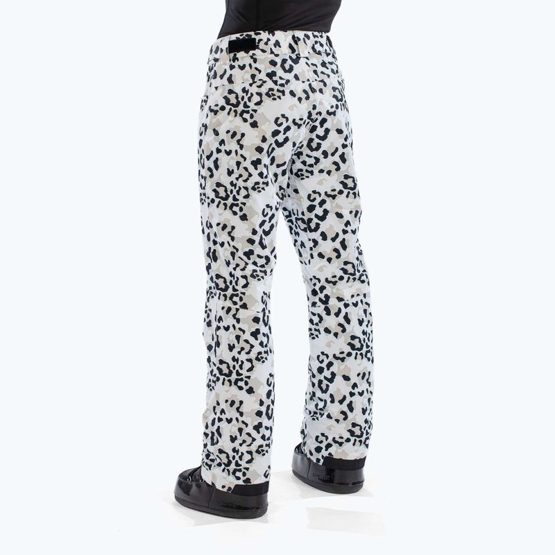Női sínadrág Surfanic Glow Animal Camo white 5