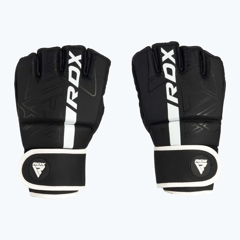 RDX F6 grappling kesztyű fekete-fehér GGR-F6MW 2