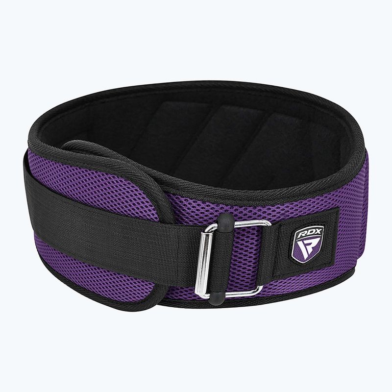 Súlyemelő öv RDX Rx4 Weightlifting Belt purple 3