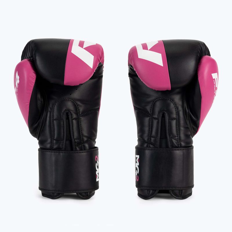RDX REX F4 rózsaszín/fekete bokszkesztyűk BGR-F4P-8OZ 3