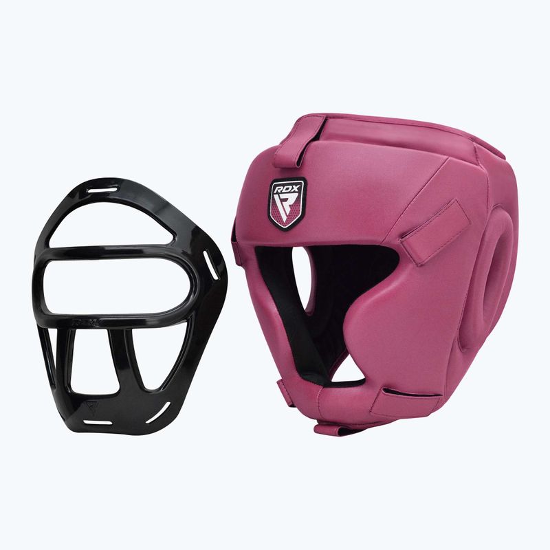 RDX Guard Grill T1 rózsaszín bokszsisak 4