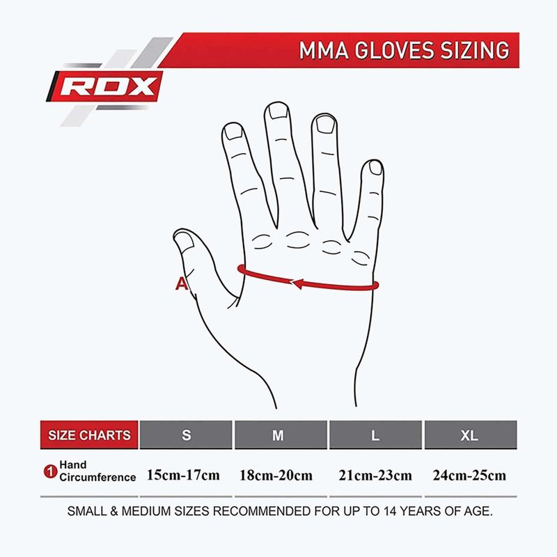 RDX Grappling kesztyű REX T6 Plus sárga 9