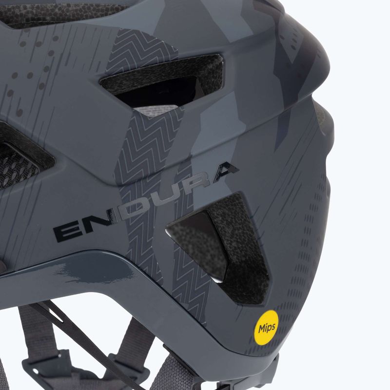 Endura Hummvee Plus MIPS szürke terepszínű kerékpáros sisak 7