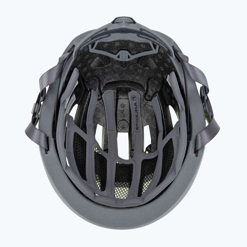 Endura Xtract hi-viz kerékpáros sisak sárga 5