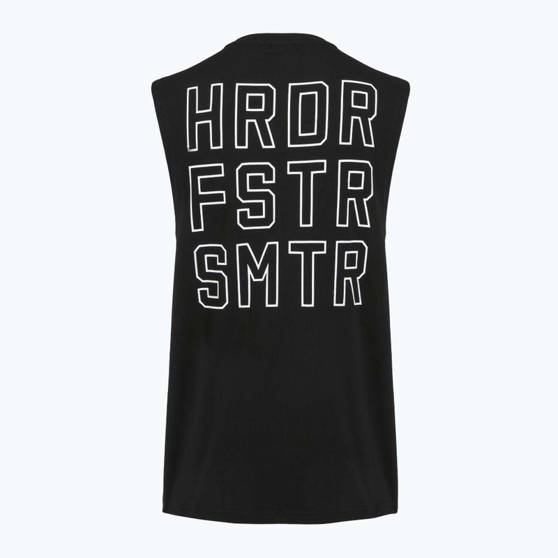 Férfi póló Boxraw HRDR FSTR SMTR Muscle Tank Black 8