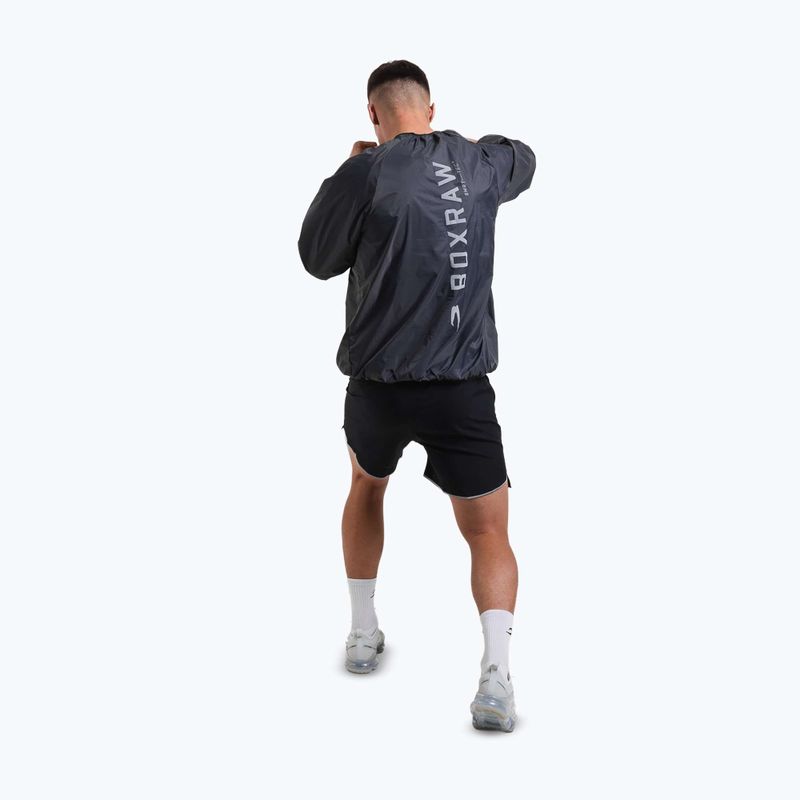 Férfi pulóver Boxraw Genaro Sweatshirt charcoal 5
