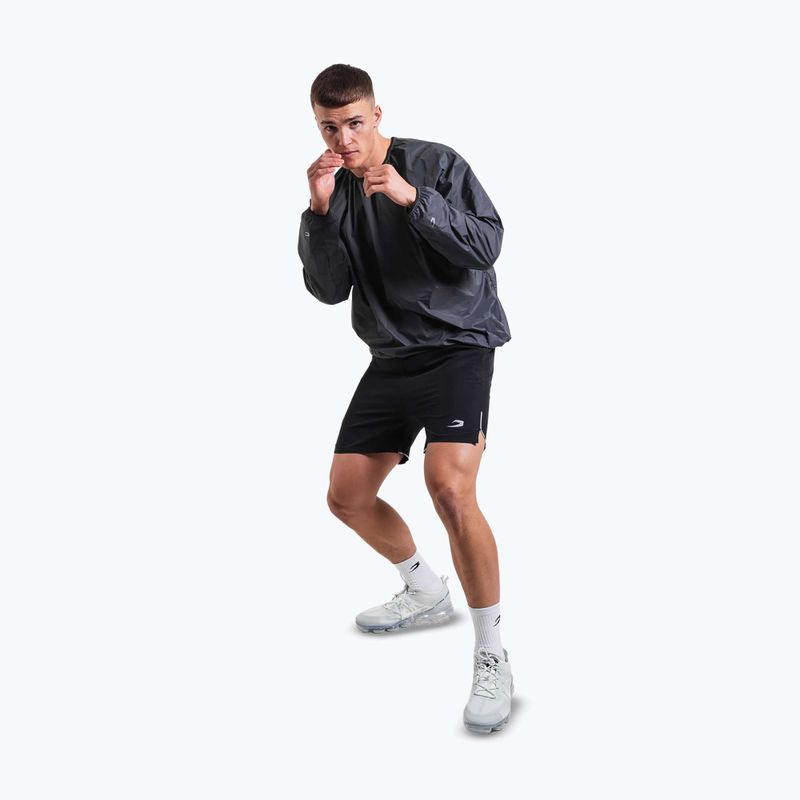 Férfi pulóver Boxraw Genaro Sweatshirt charcoal 6