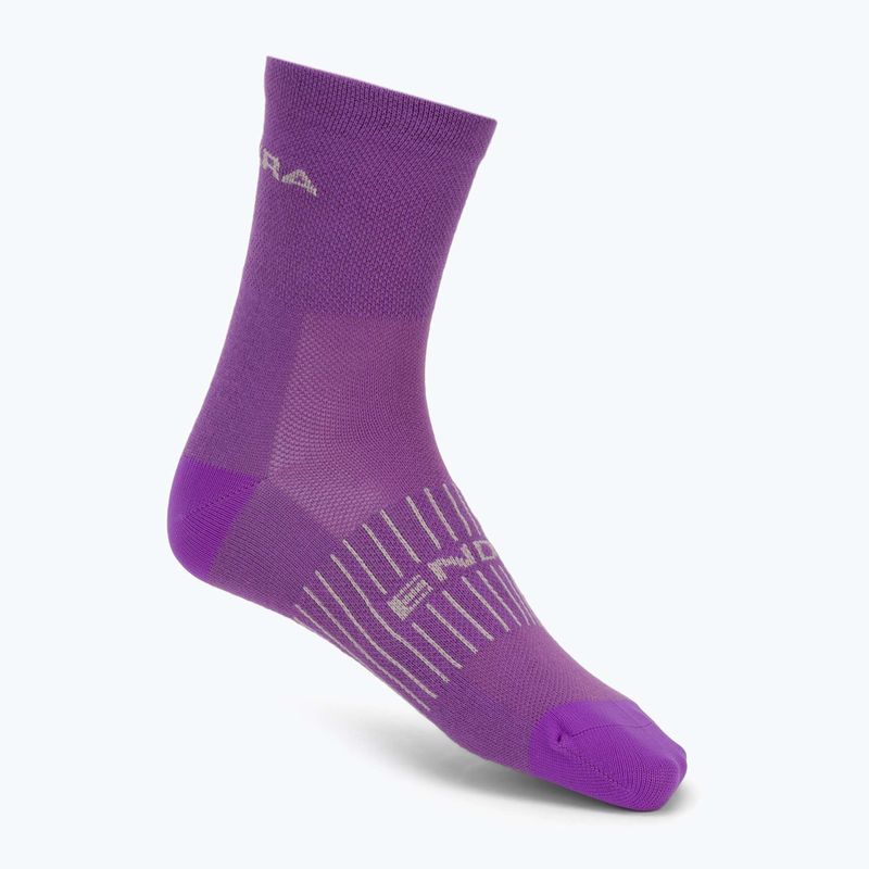 Női zokni Endura Coolmax Race 3 pairs W end purple 3