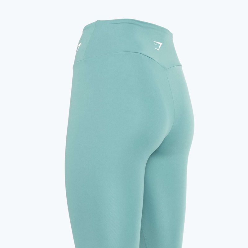 Női sportleggings Gymshark Training Cropped teal 4