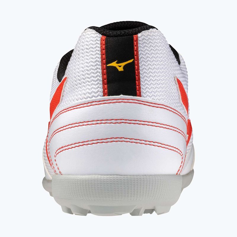 Gyerek focicipő Mizuno MRL Sala Club TF Jr white/radiant red 11