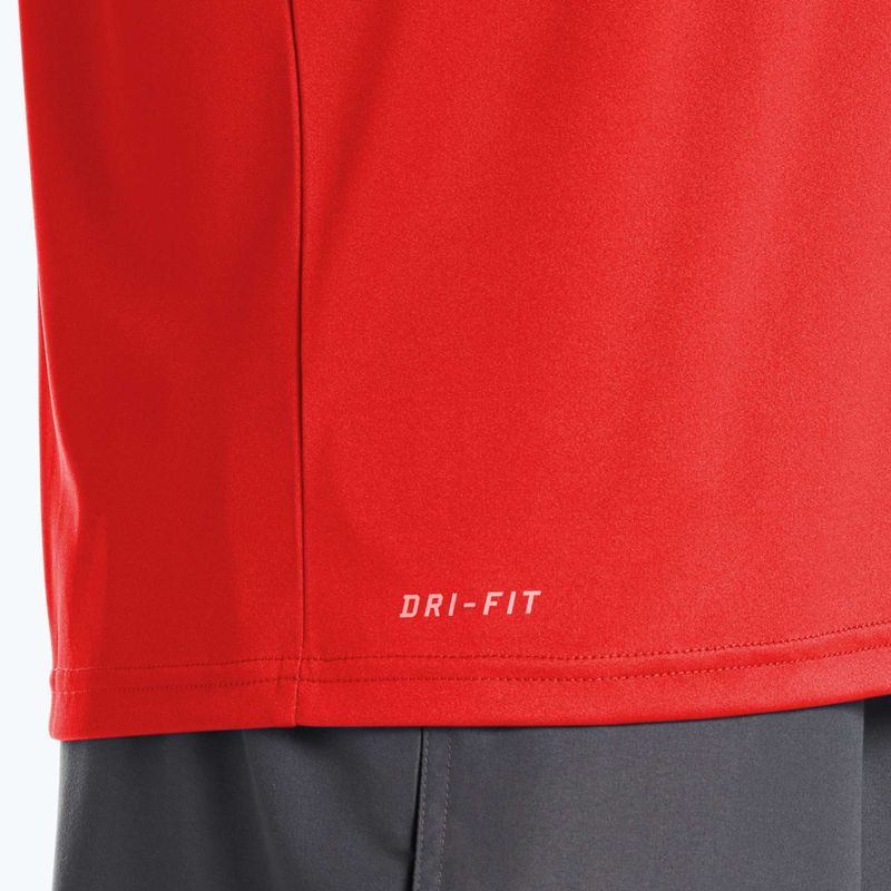 Férfi Nike Essential edzőpóló piros NESSA586-614 10