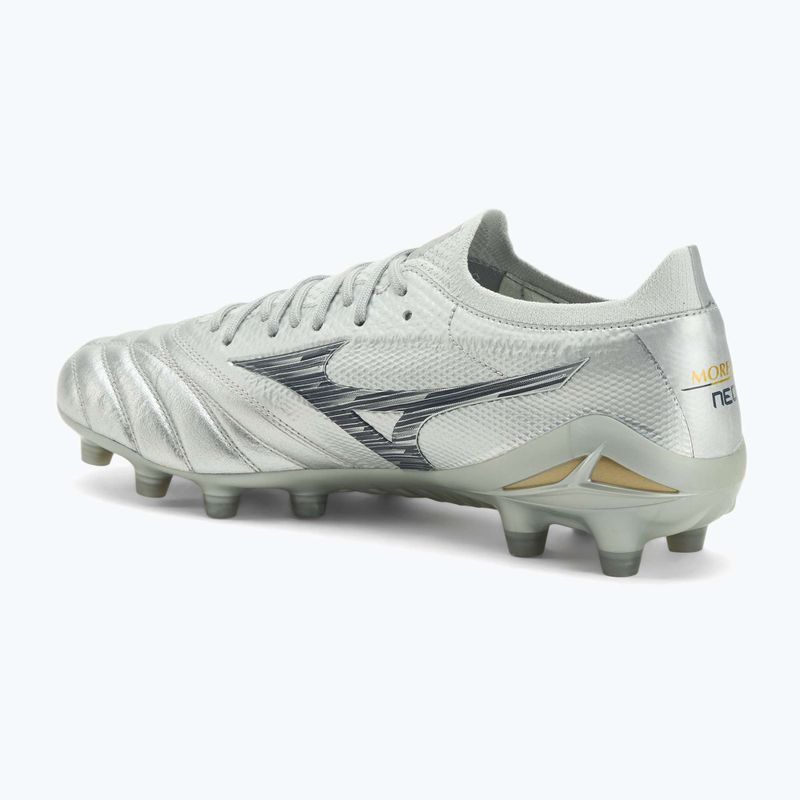 Férfi futballcipő Mizuno Morelia Neo IV β Japan Fg galaxy silver/8605c/coolgray3c 3