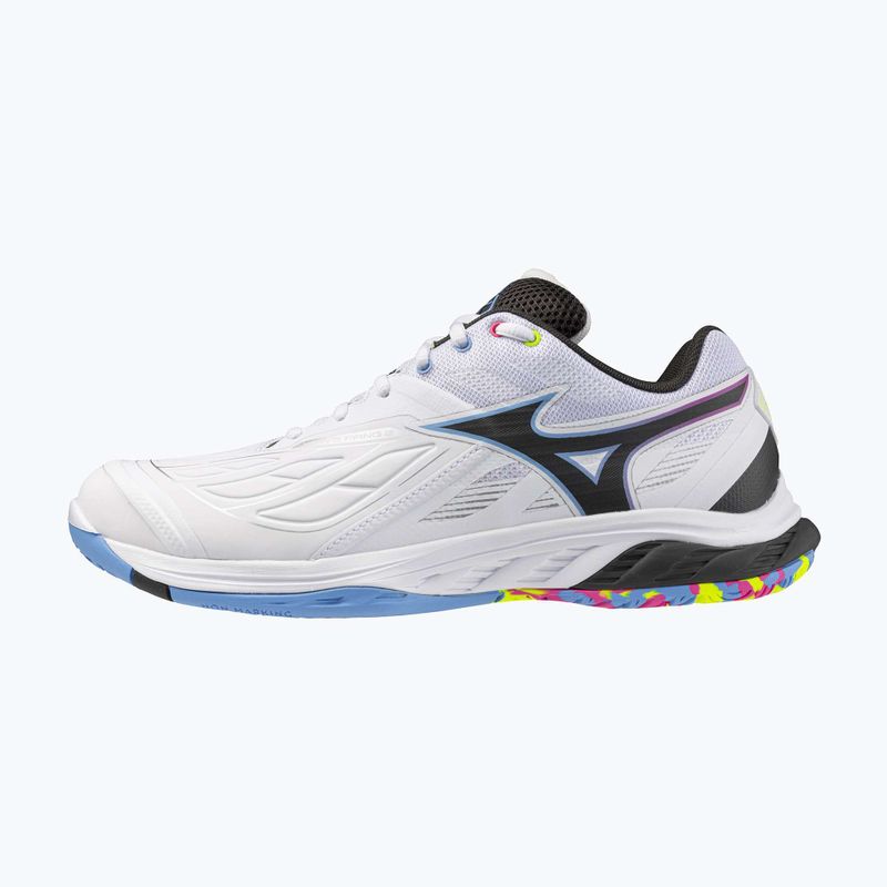 Mizuno Wave Fang 2 tollaslabda cipő fehér/rózsaszín tetra/külföldön mindenhol 8