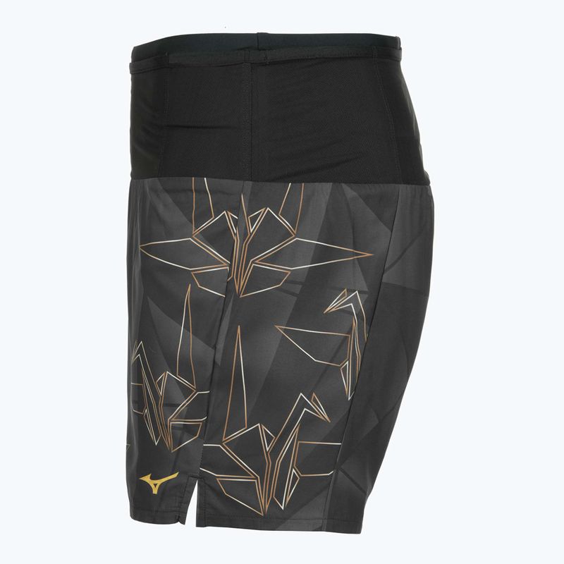 Férfi futó rövidnadrág Mizuno Active Graphic Multi Pocket tan 3