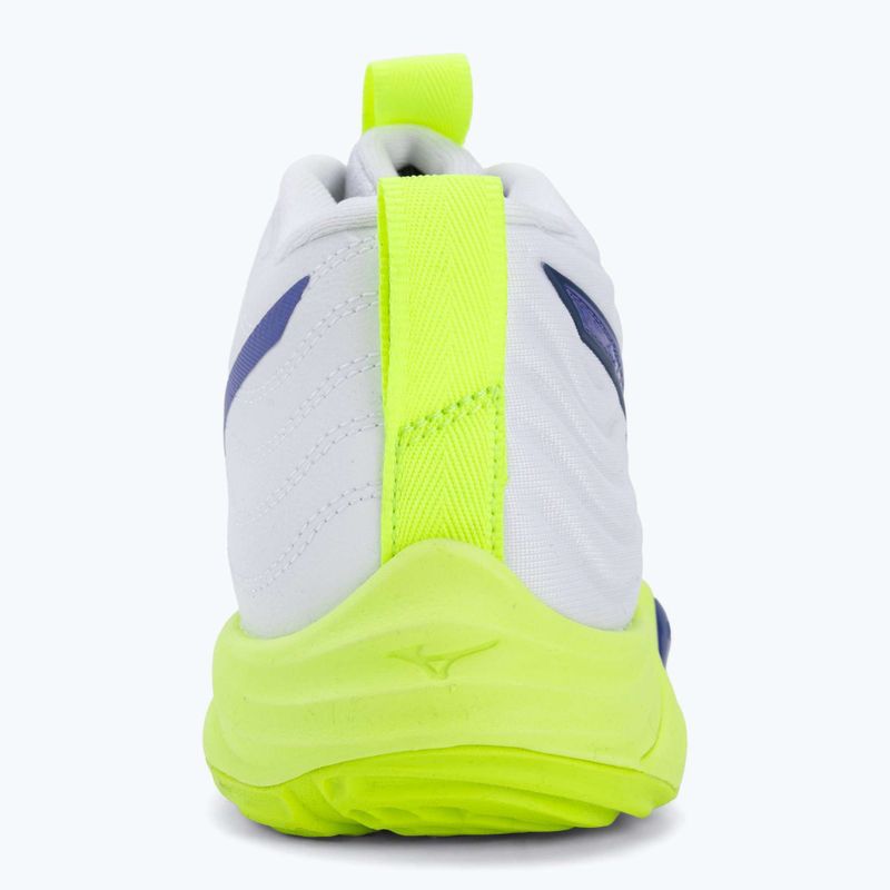 Röplabdacipő Mizuno Wave Momentum Elite Mid white/lightning yellow/dazzling blue 6