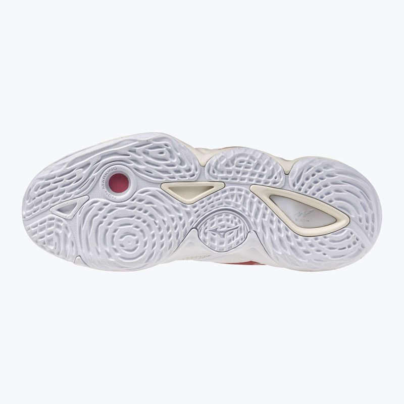 Női röplabdacipő  Mizuno Wave Momentum Elite Mid White/Rose Elegance/Lava Falls 2