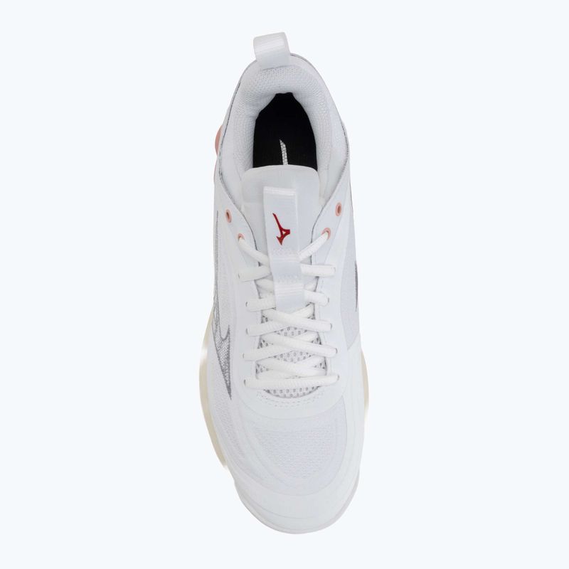 Mizuno Wave Luminous 3 röplabdacipő white/rose elegance/lava falls 5