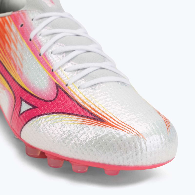 Focicipők Mizuno Alpha III Japan AG white/fuchsia purple 7