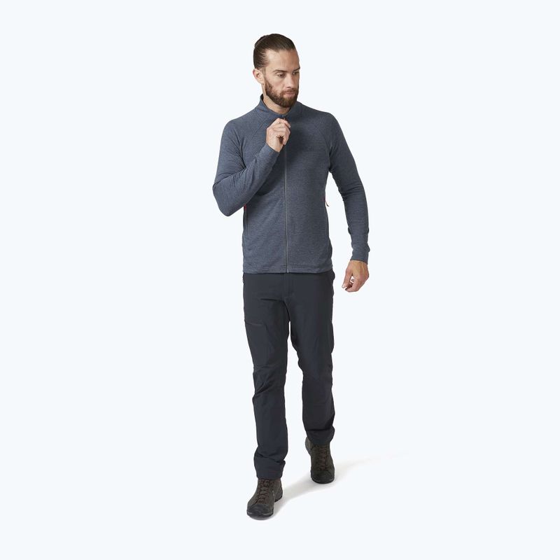 Férfi trekking pulóver Rab Nexus steel 2