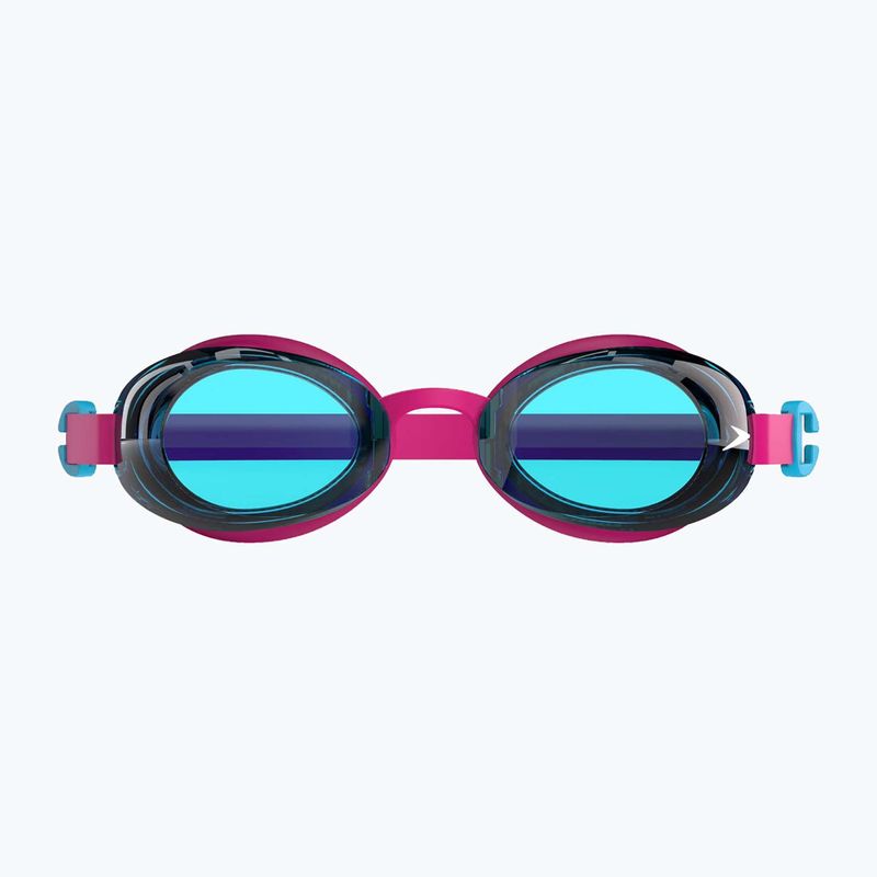 Speedo Kids Jet 2.0 elektromos rózsaszín/zöldkék úszószemüveg 6
