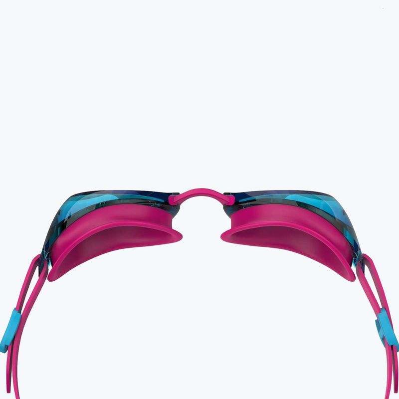 Speedo Kids Jet 2.0 elektromos rózsaszín/zöldkék úszószemüveg 7