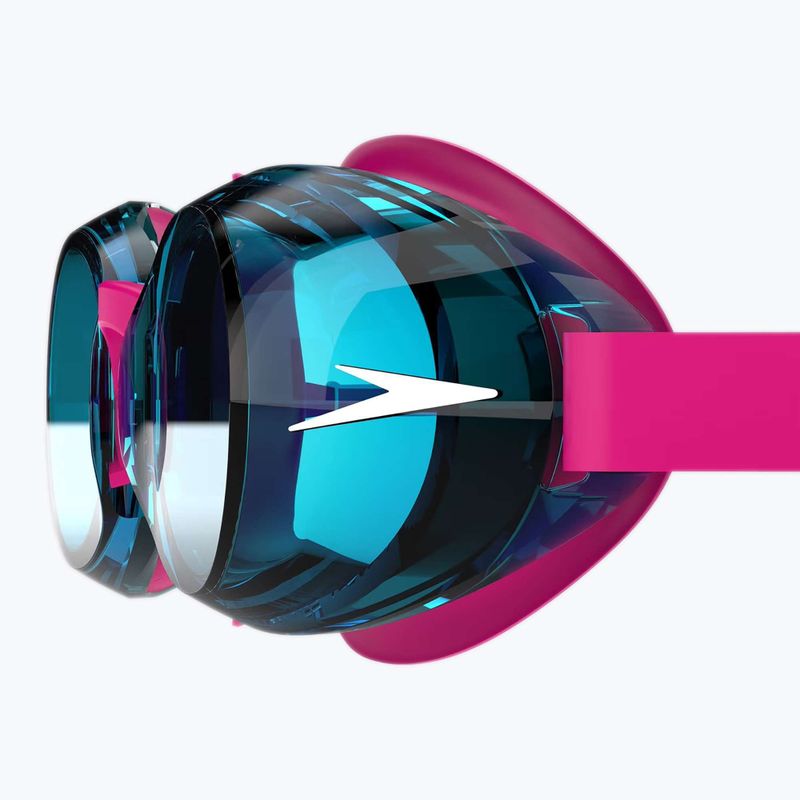 Speedo Kids Jet 2.0 elektromos rózsaszín/zöldkék úszószemüveg 8