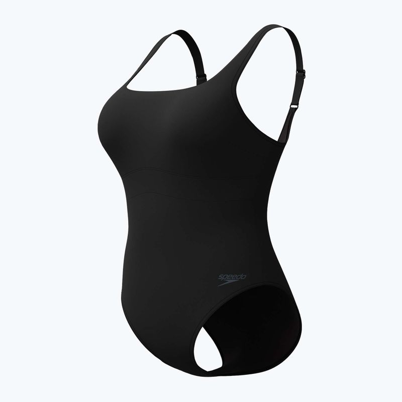 Speedo női egyrészes fürdőruha New Contour Eclipse antracit 4